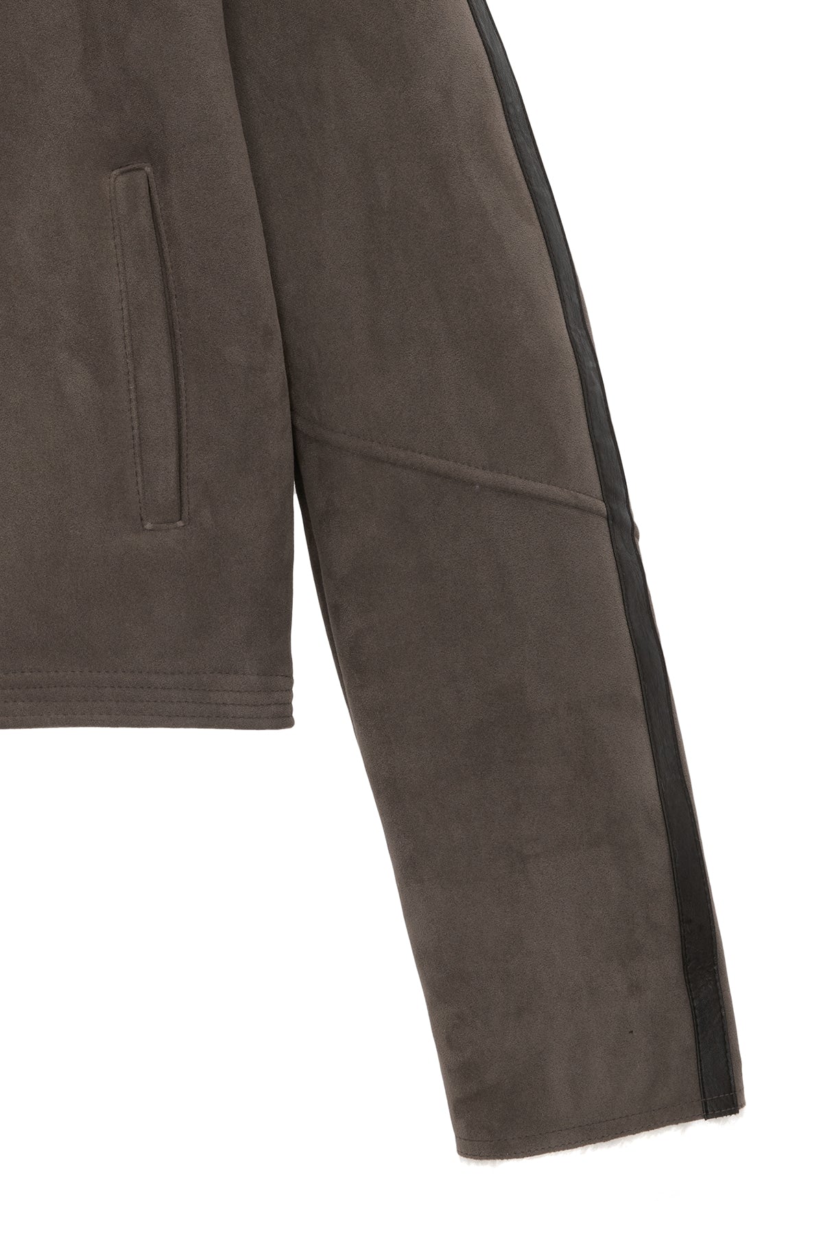Matinkim Suede Racing Mustang Jumper IN Brown