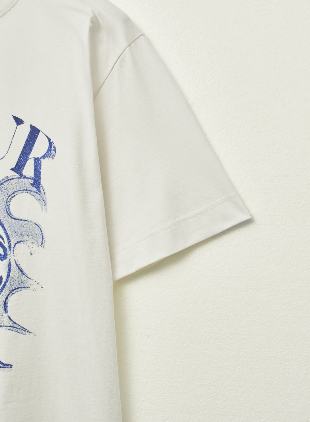 [satur] (W) Sun Retro Graphic T-Shirt - Art Blue