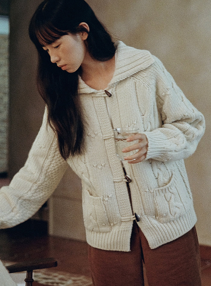 Mango Maniplease Andy Cable Cardigan