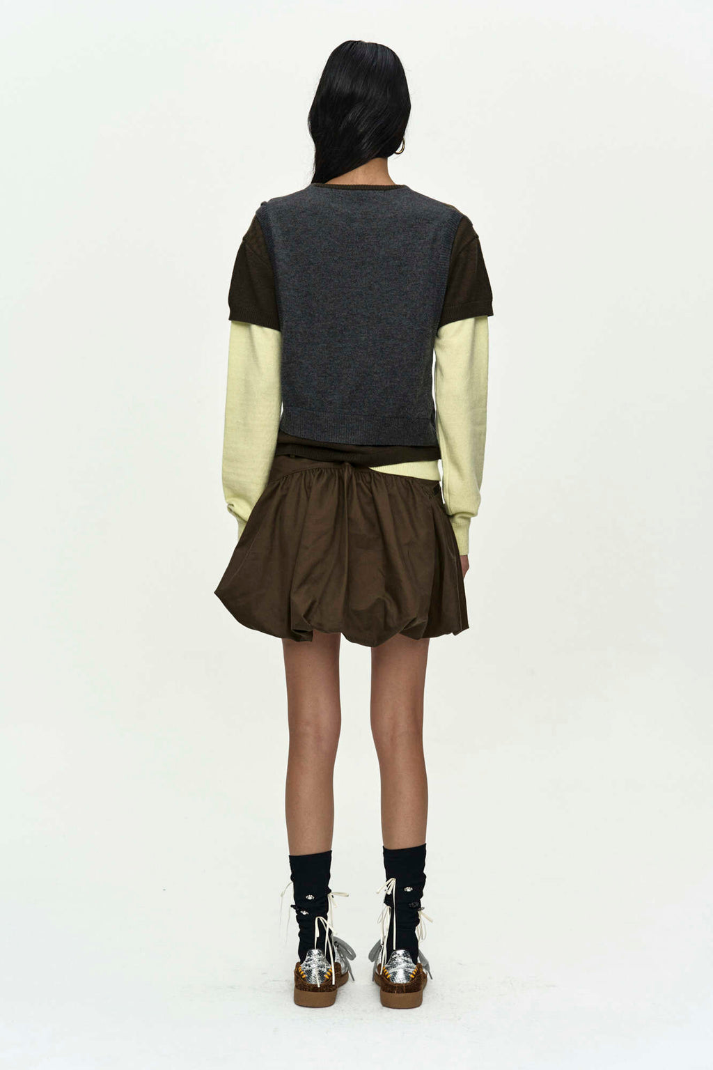 Andersson Bell Tres Over Layered Sweater