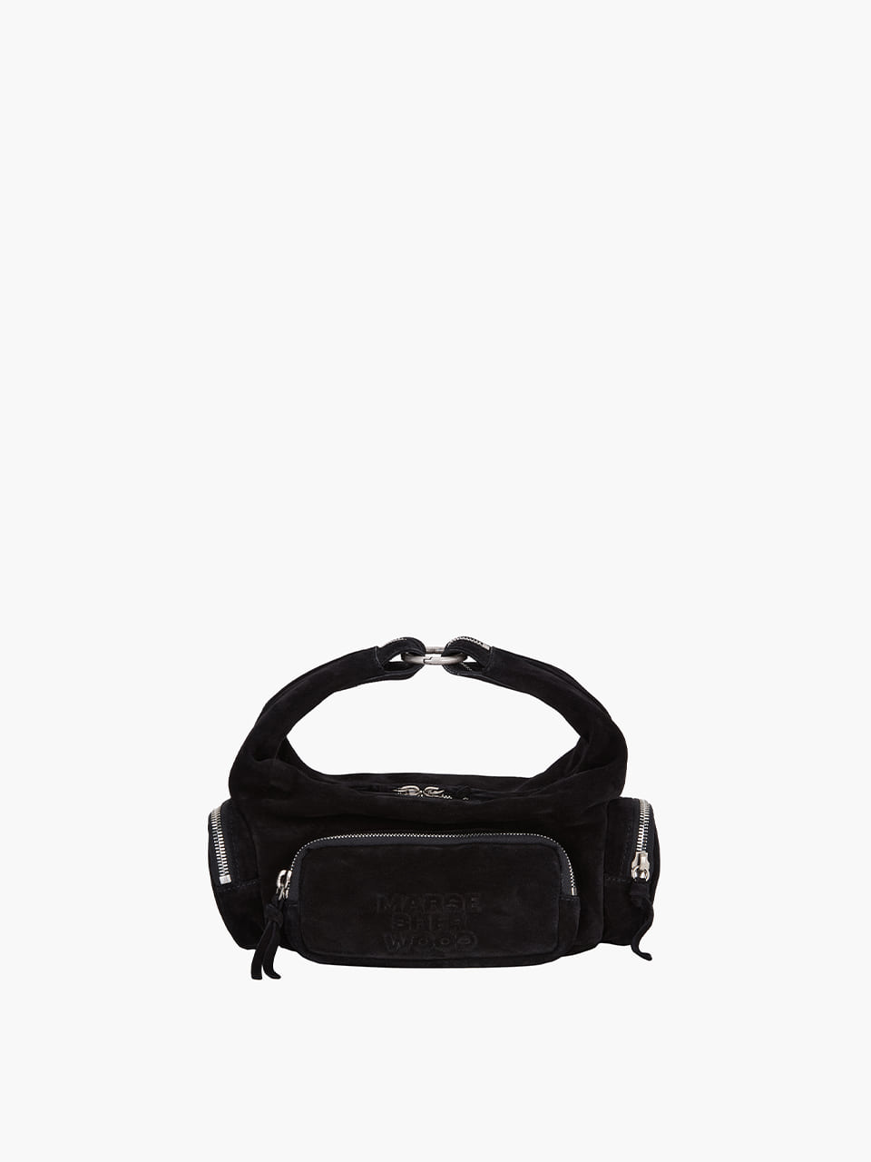 Margesherwood City Hobo EW Mini black suede