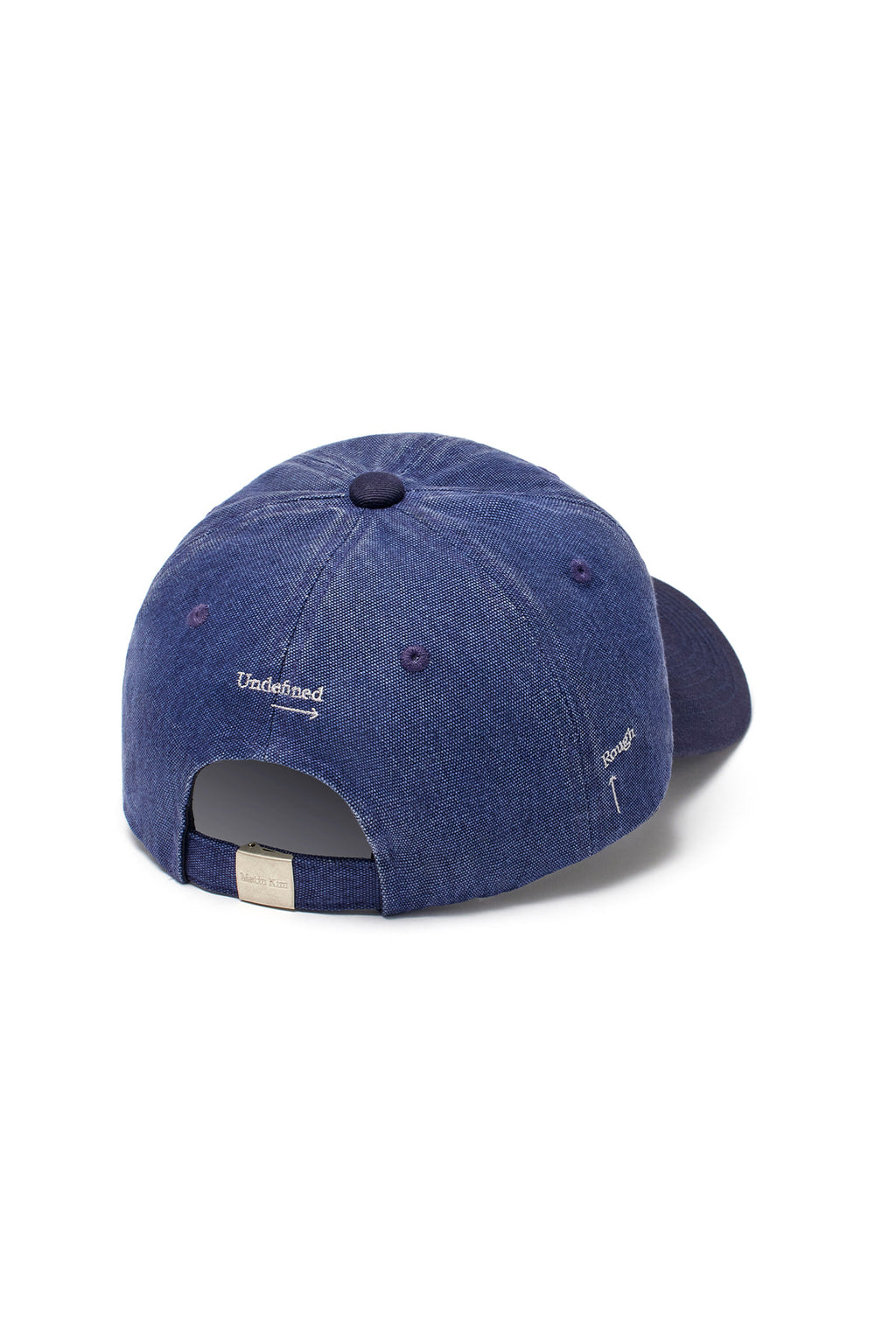 [matinkim] WASHED OXFORD TWO TONE BALL CAP IN NAVY