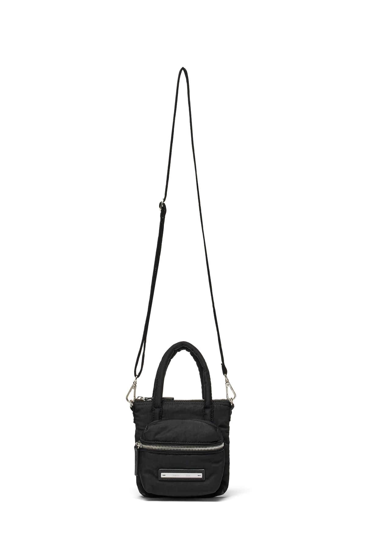 [matinkim] PADDED CARGO TWO WAY MINI BAG IN BLACK