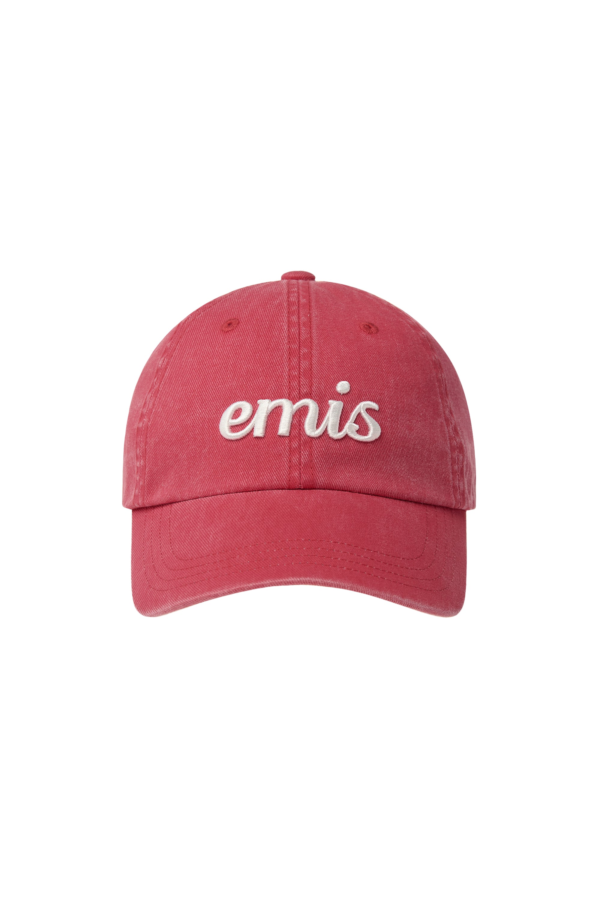 VINTAGE PIGMENT BALL CAP-RED