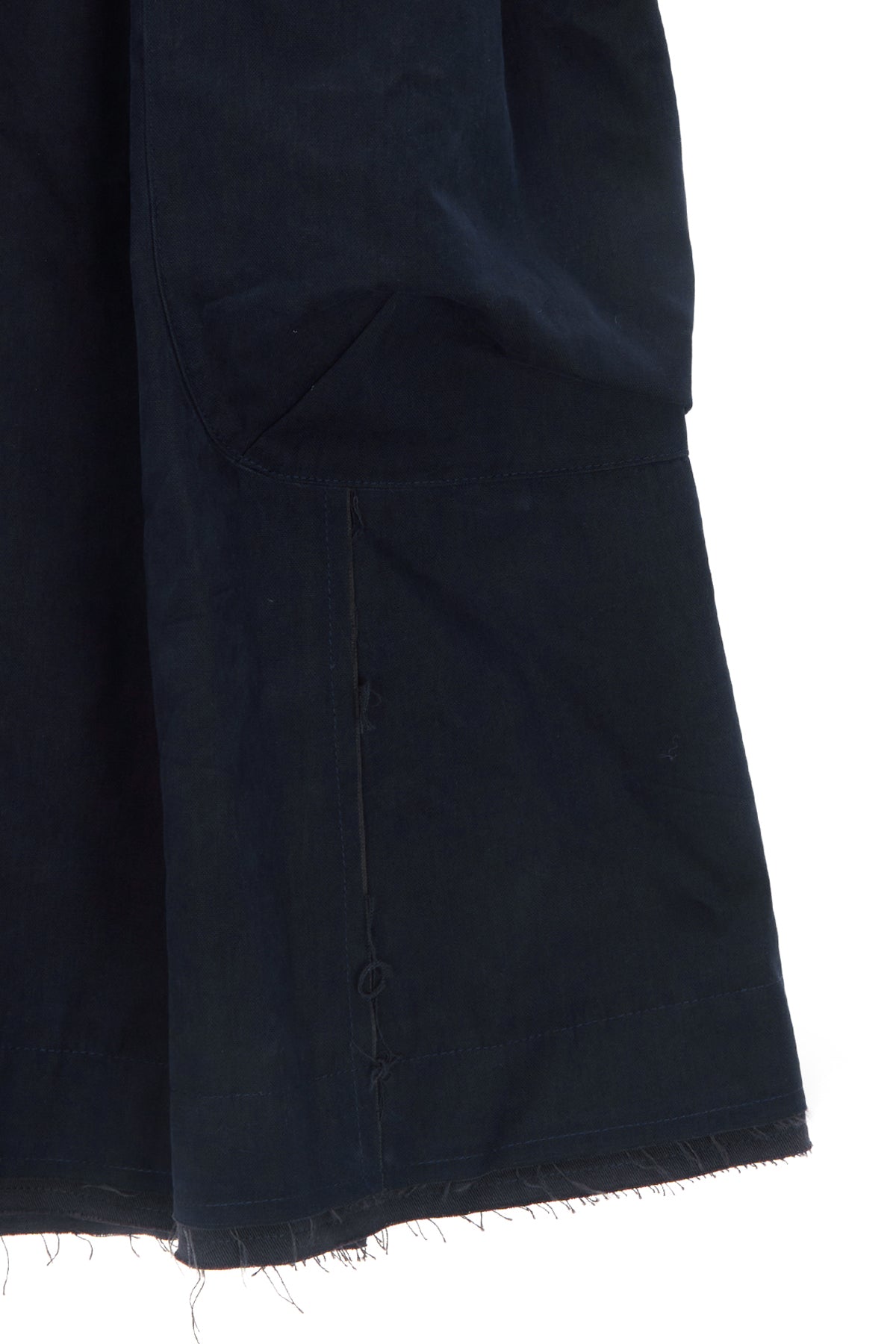 [matinkim] BIG POCKET CARGO MIDI SKIRT IN CHARCOAL