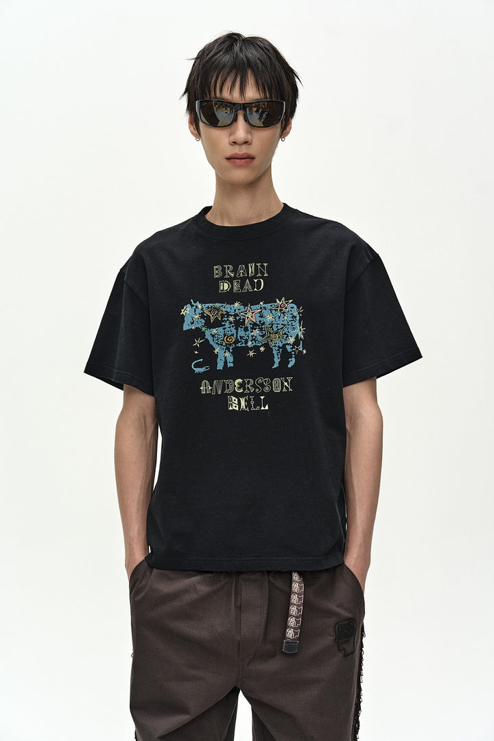 Andersson Bell X Brain Dead Cow T-Shirts