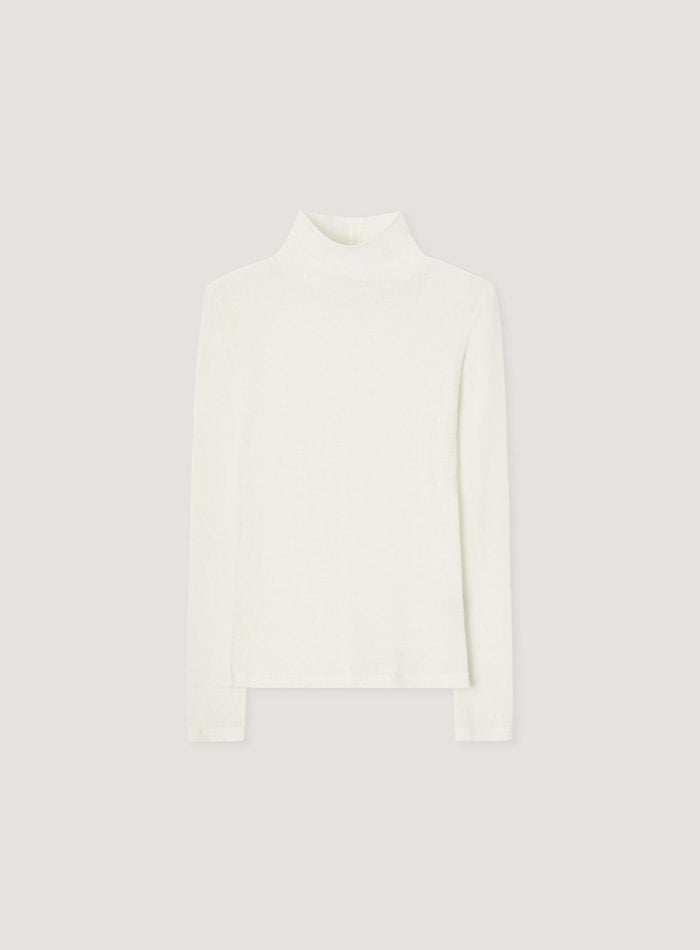 Mango Maniplease Sheerly Turtle Tee Cream
