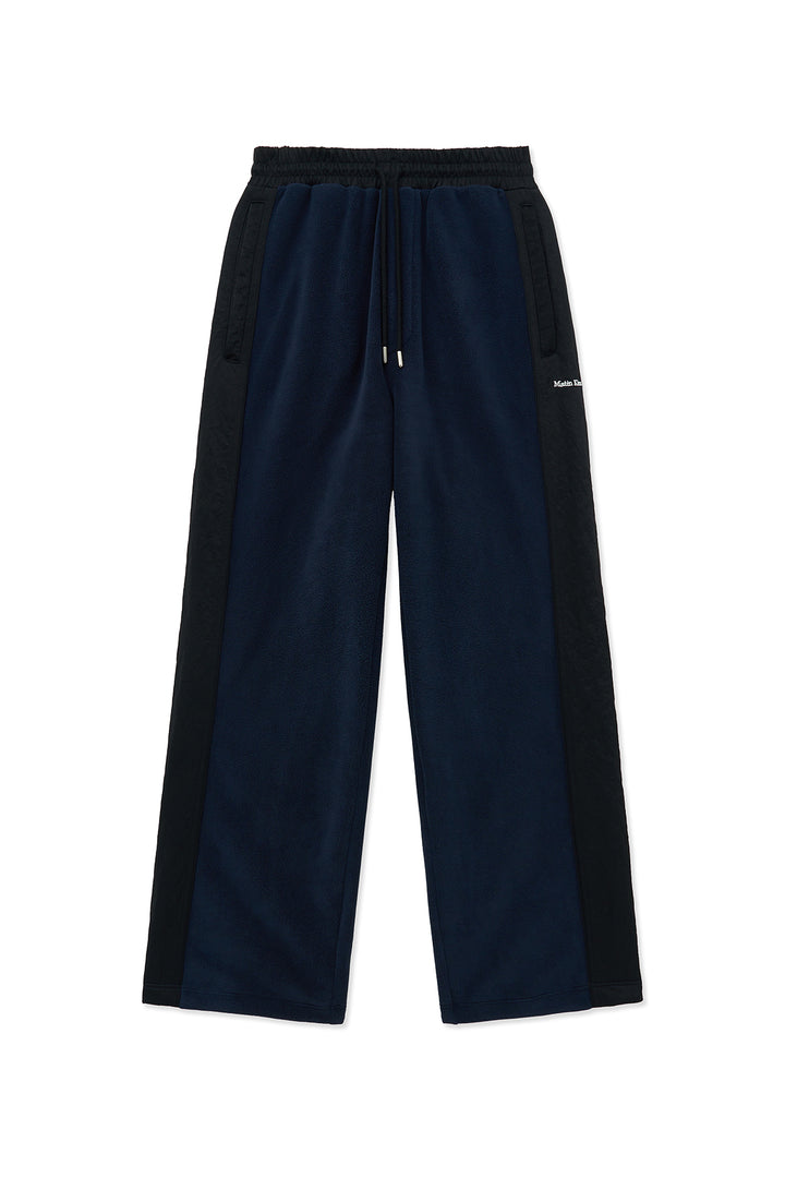 Matinkim Sherpa Fleece Drawstring Pants IN Navy
