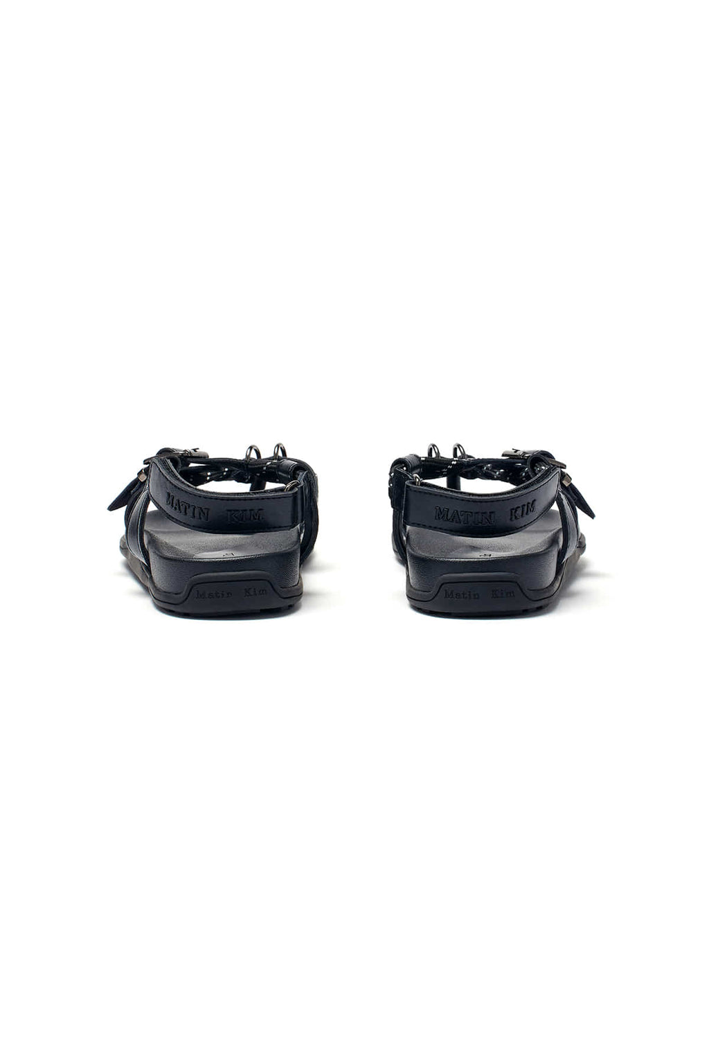 [matinkim] STRING FLIP FLOP SANDAL IN BLACK