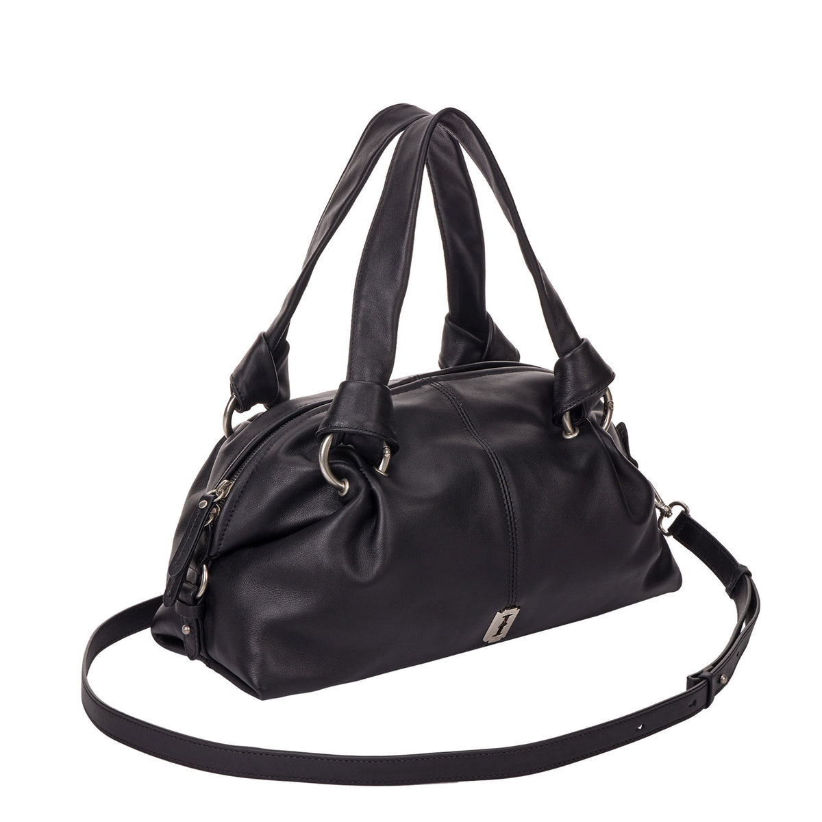 Vunque Halfmoon Attache Tote M Black