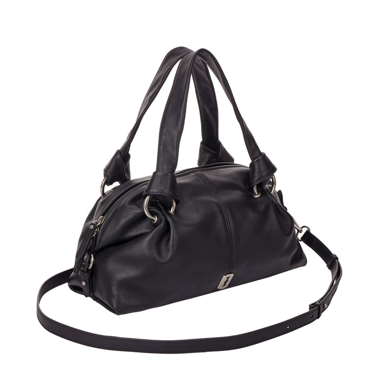Vunque Halfmoon Attache Tote M Black