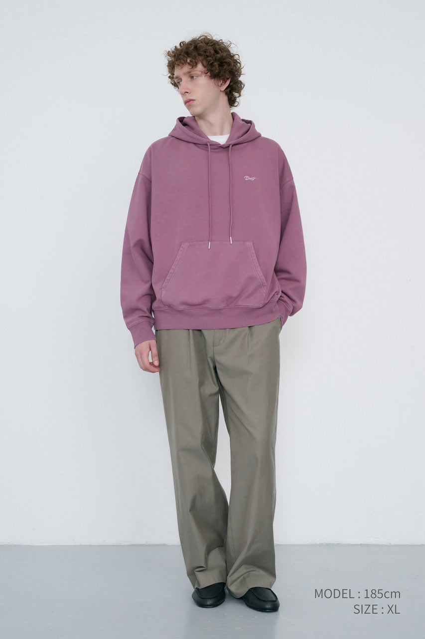 Dunst Unisex Garment Dyed Hoodie Purple