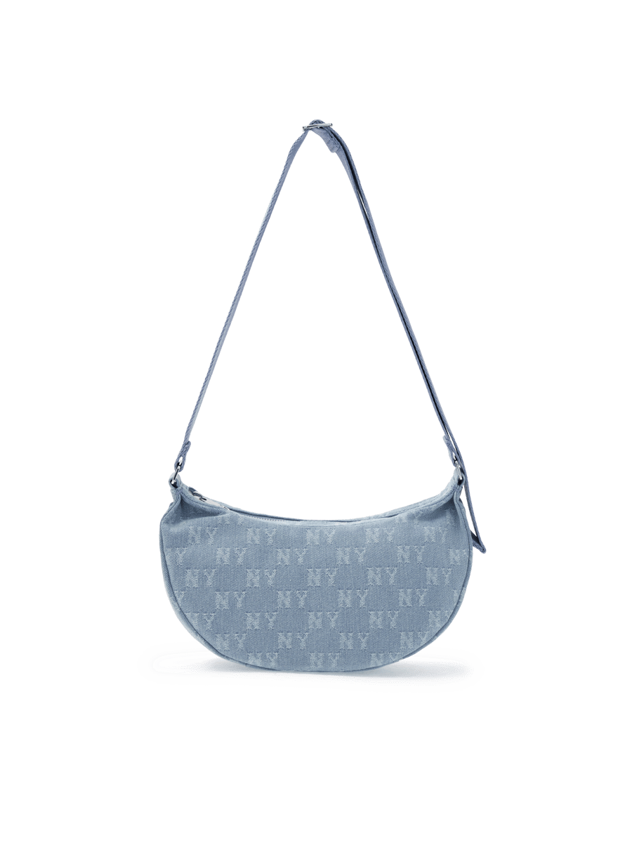 Classic Monogram Denim Vintage Hobo Bag 뉴욕양키스