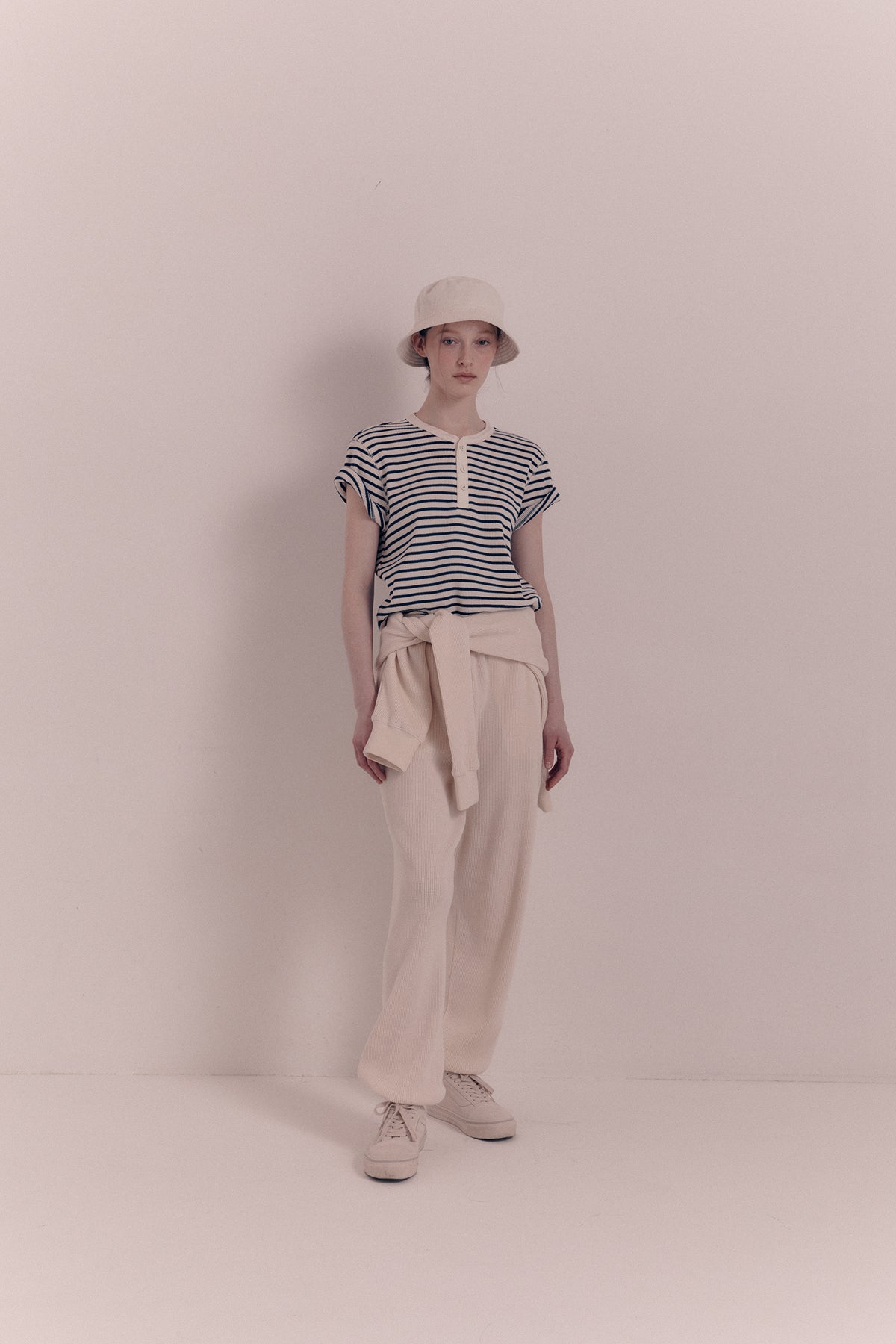 Nothing Written Penico stripe t-shirt (Ivory)