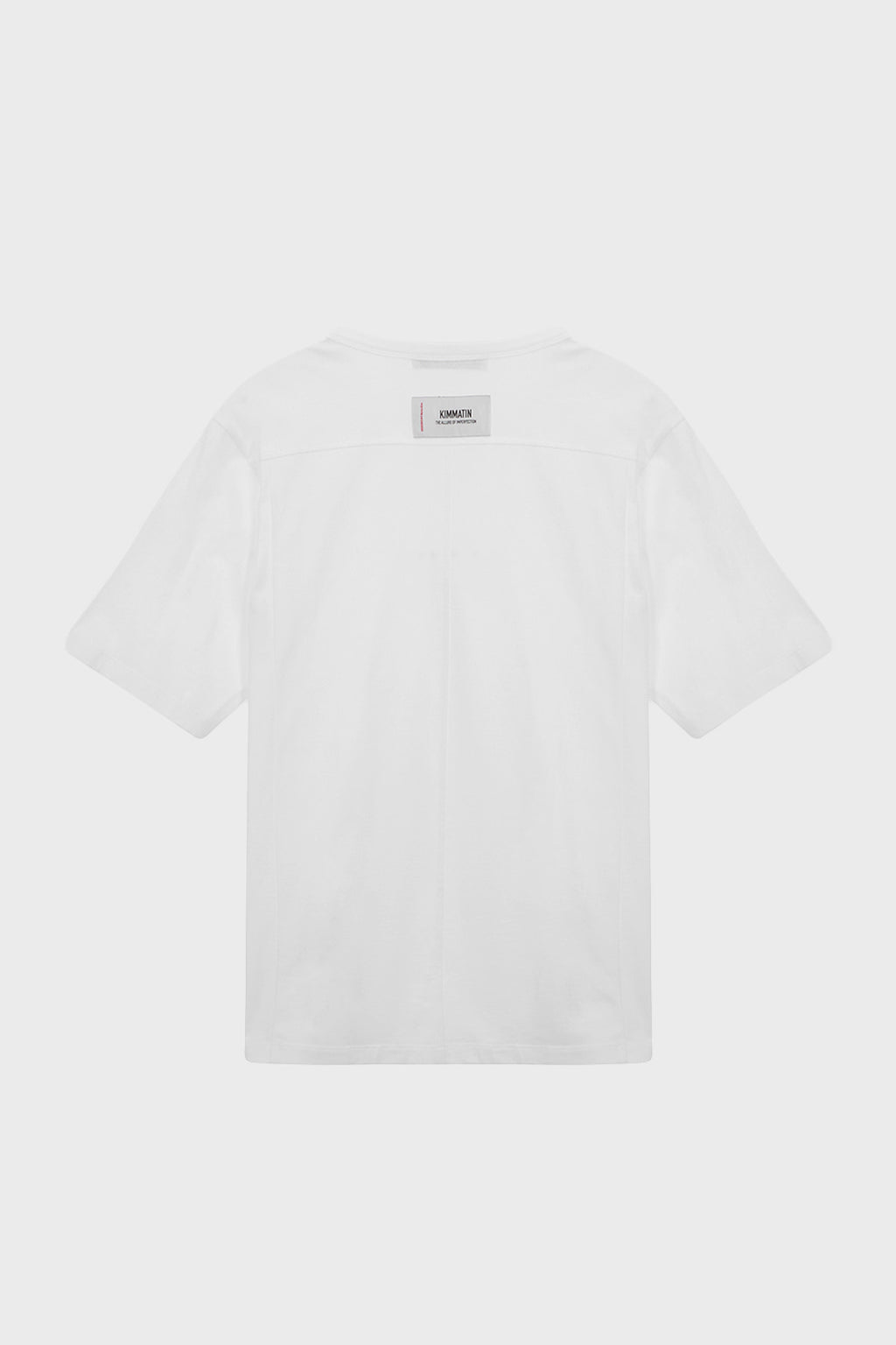 Matinkim Shoulder Hole Half Sleeve Top IN White