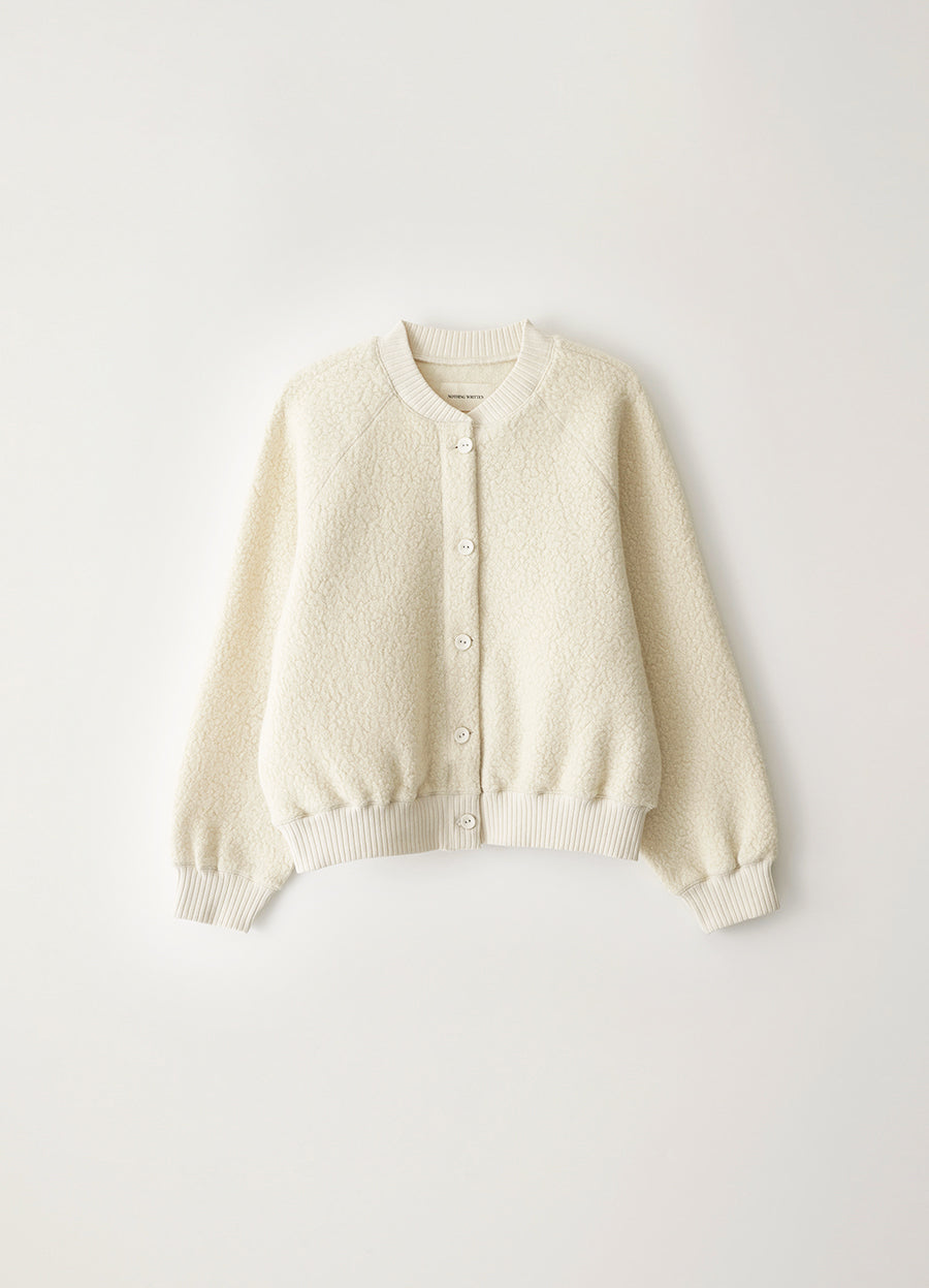 Nothing Written Alpaca wool raglan jumper (Ivory)