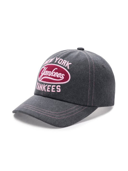 [25S New] Varsity Vintage Oval Stitch Unstructured Ballcap New York Yankees