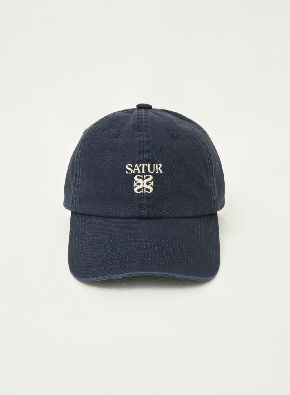 [satur] Apero Logo Washed Ball Cap - Navy