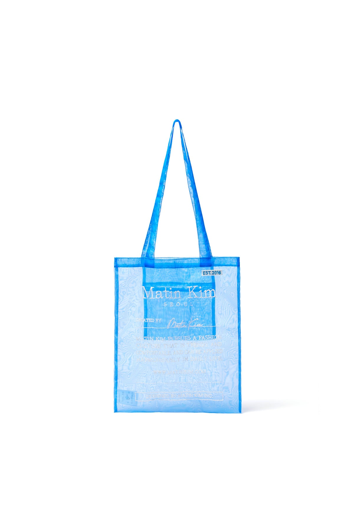 Matinkim Organza Ecobag IN Blue