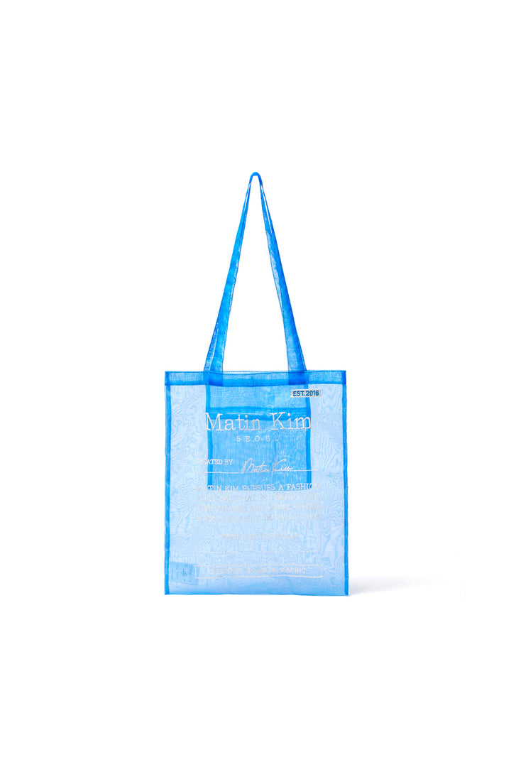 Matinkim Organza Ecobag In Blue