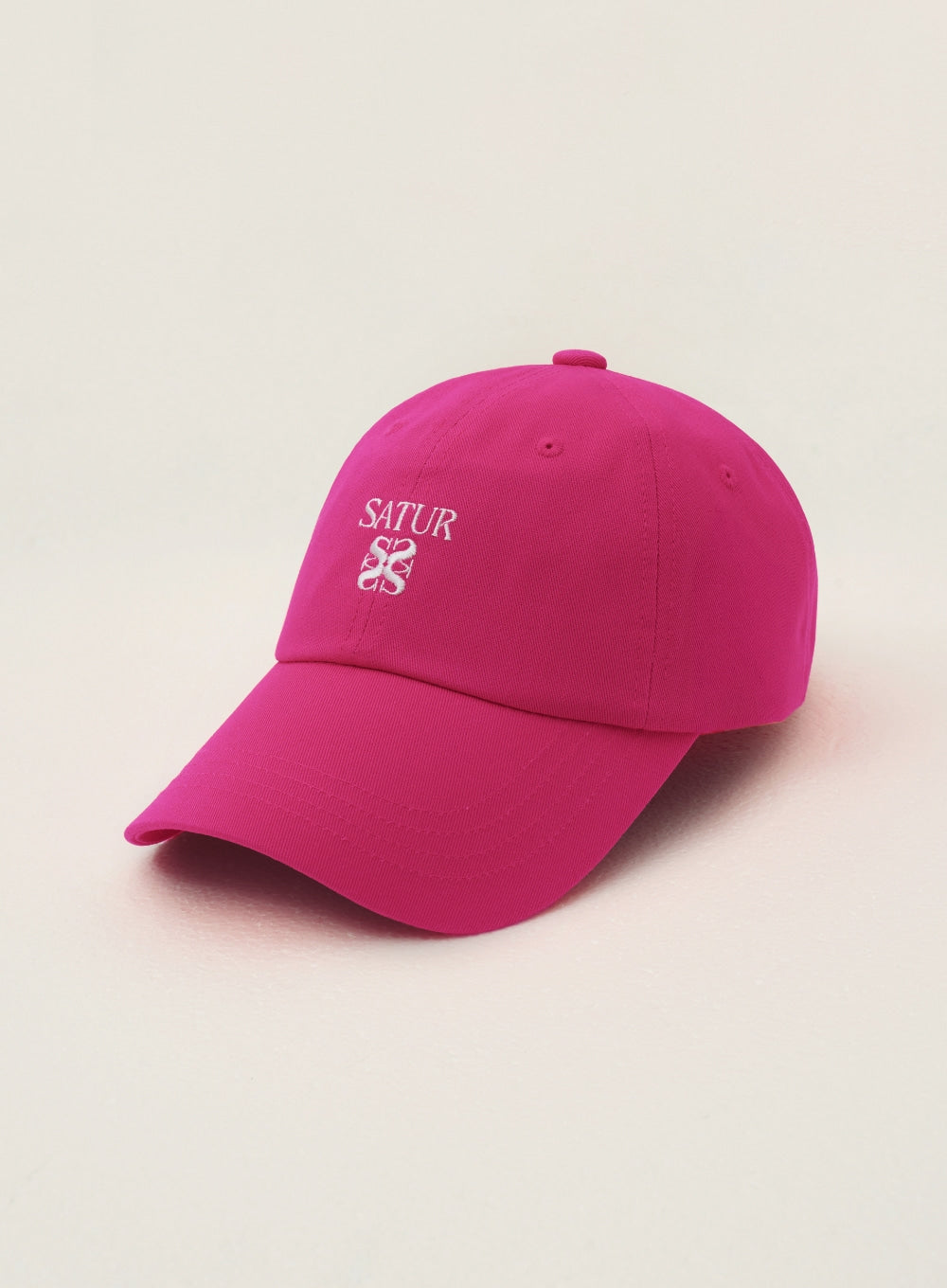 [satur] Classic Logo Ball Cap - Pink