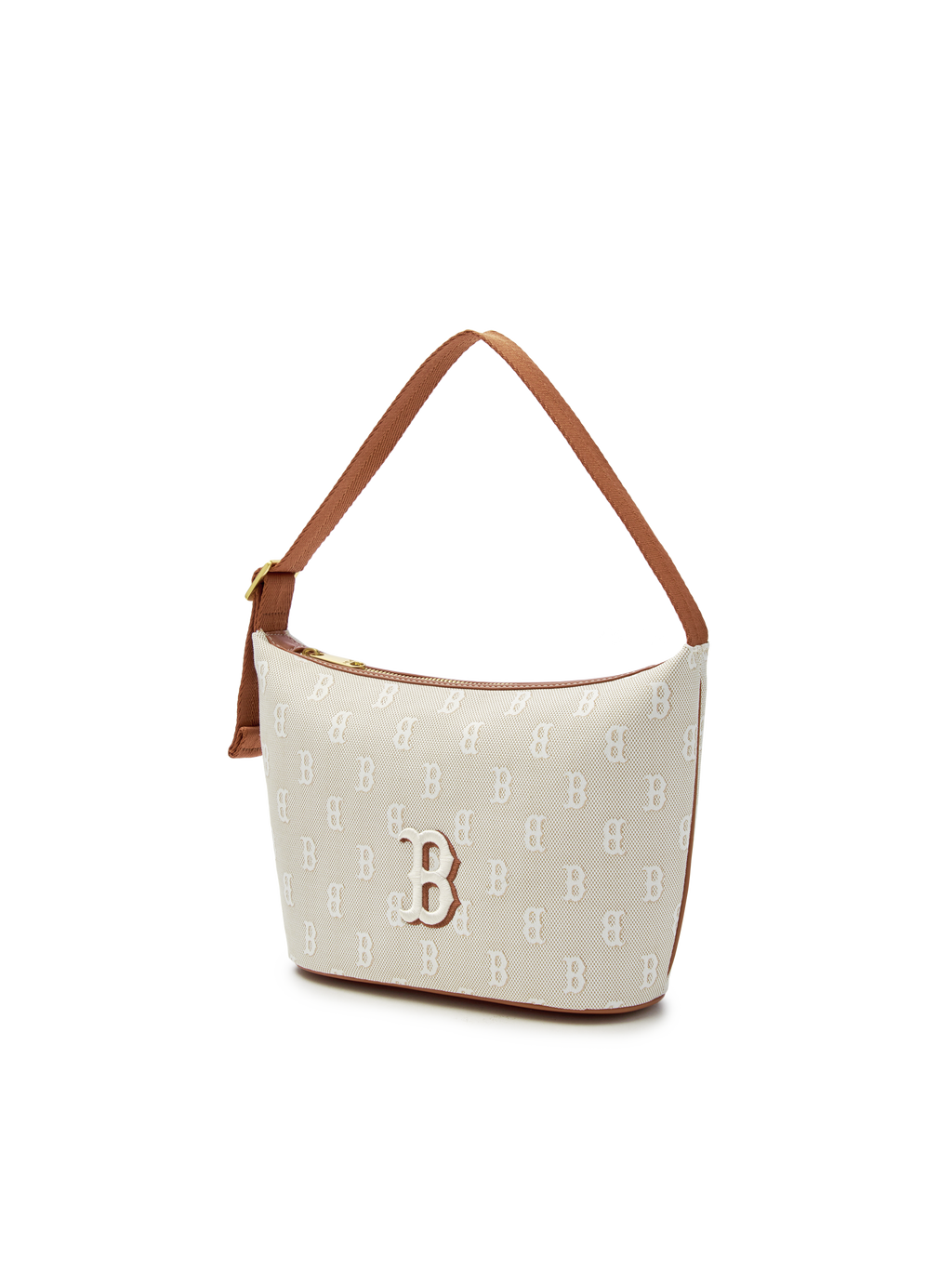 MLB Korea Classic Monogram Jacquard Hobo Bag