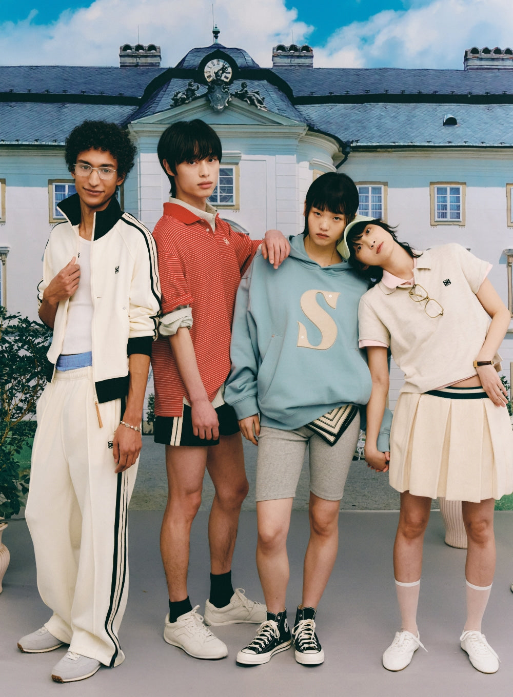 [satur] (W) Lawton All Day Track Zip-up Jacket - Art Black