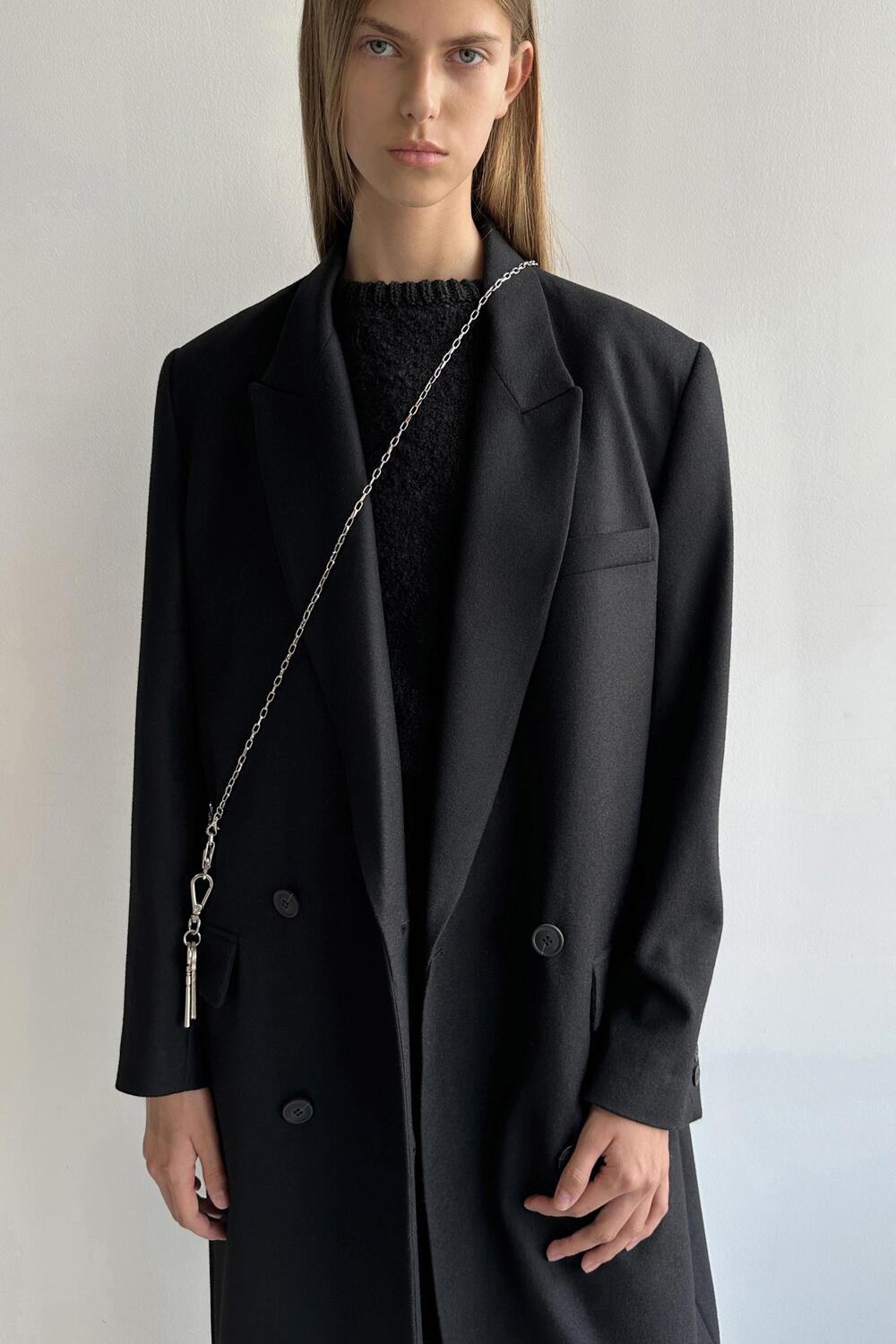 [low_classic] DOUBLE LONG COAT
BLACK