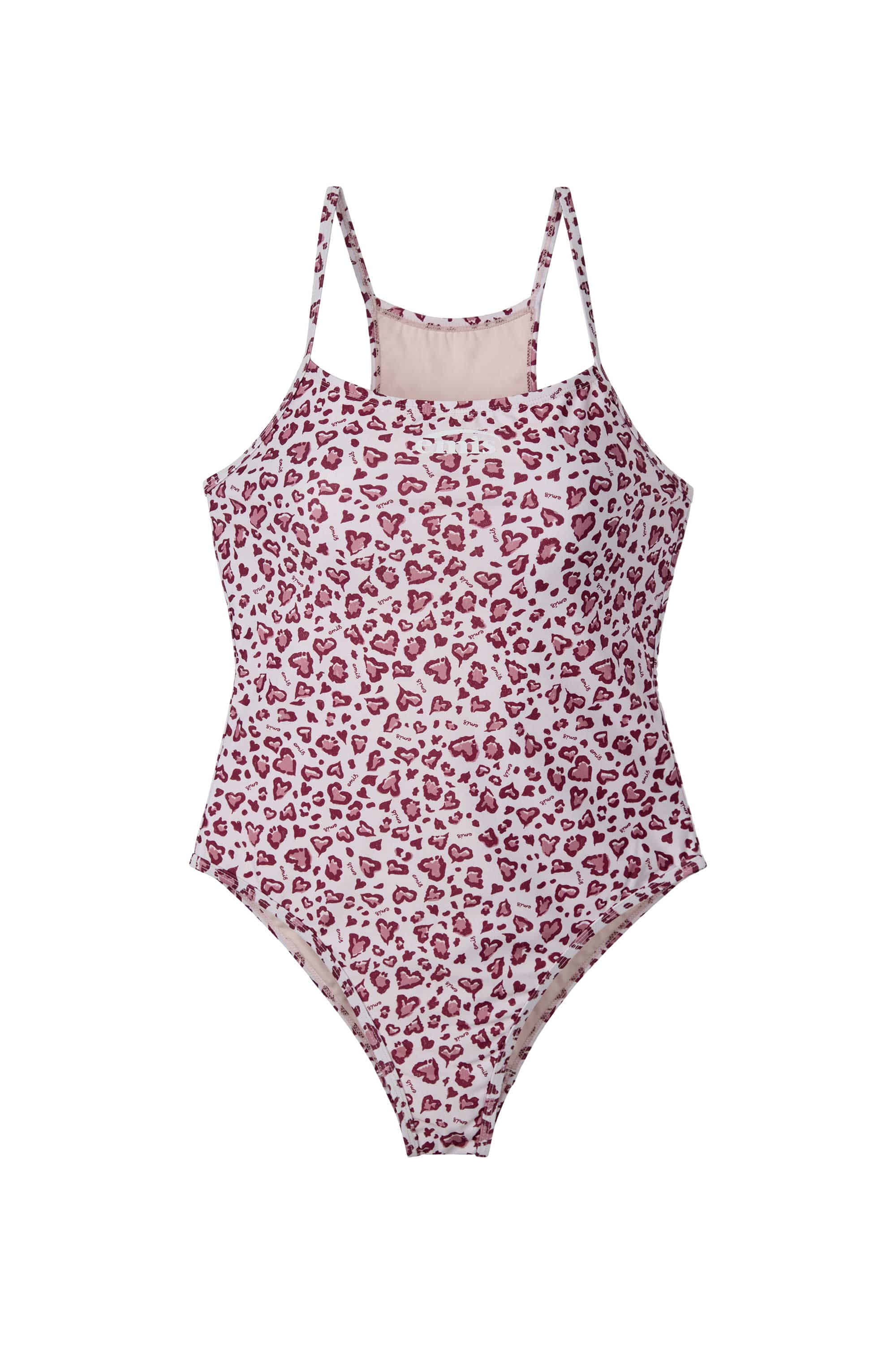 BACK HOLE SWIMSUIT-PINK