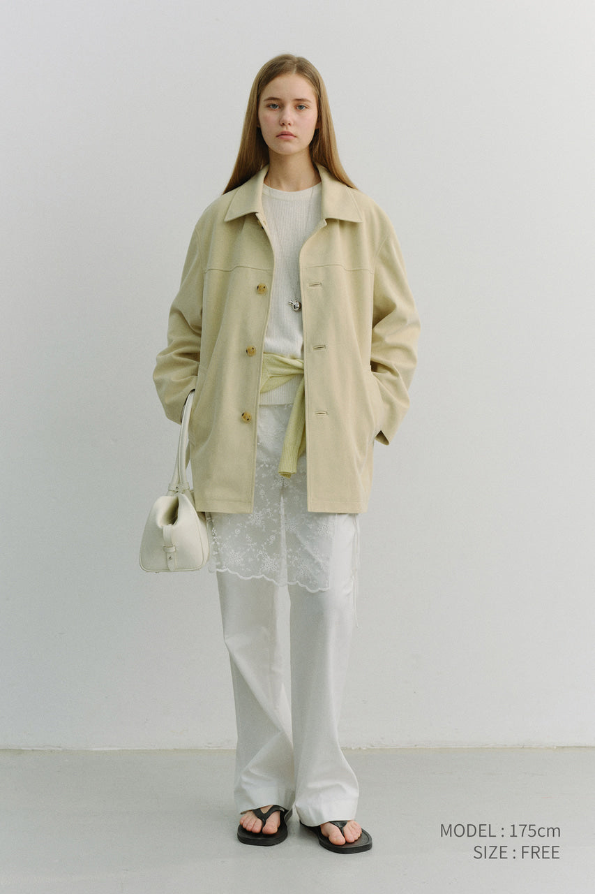 Dunst Needlework Layering Skirt White