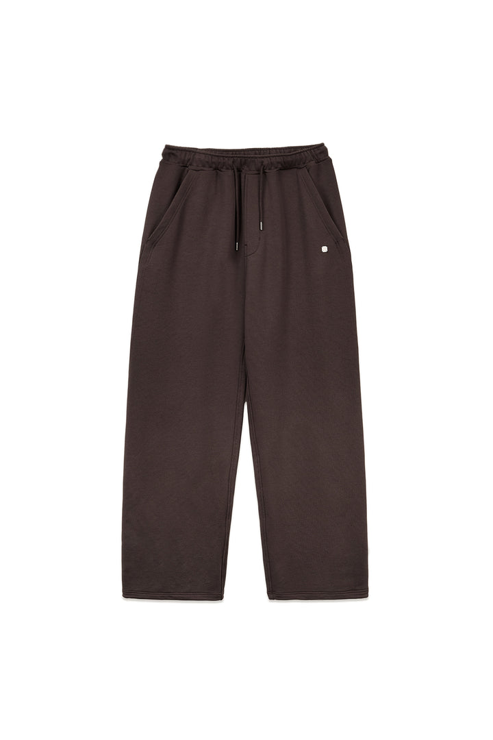 Matinkim Back Pocket Glitter Sweatpants For Men IN Brown