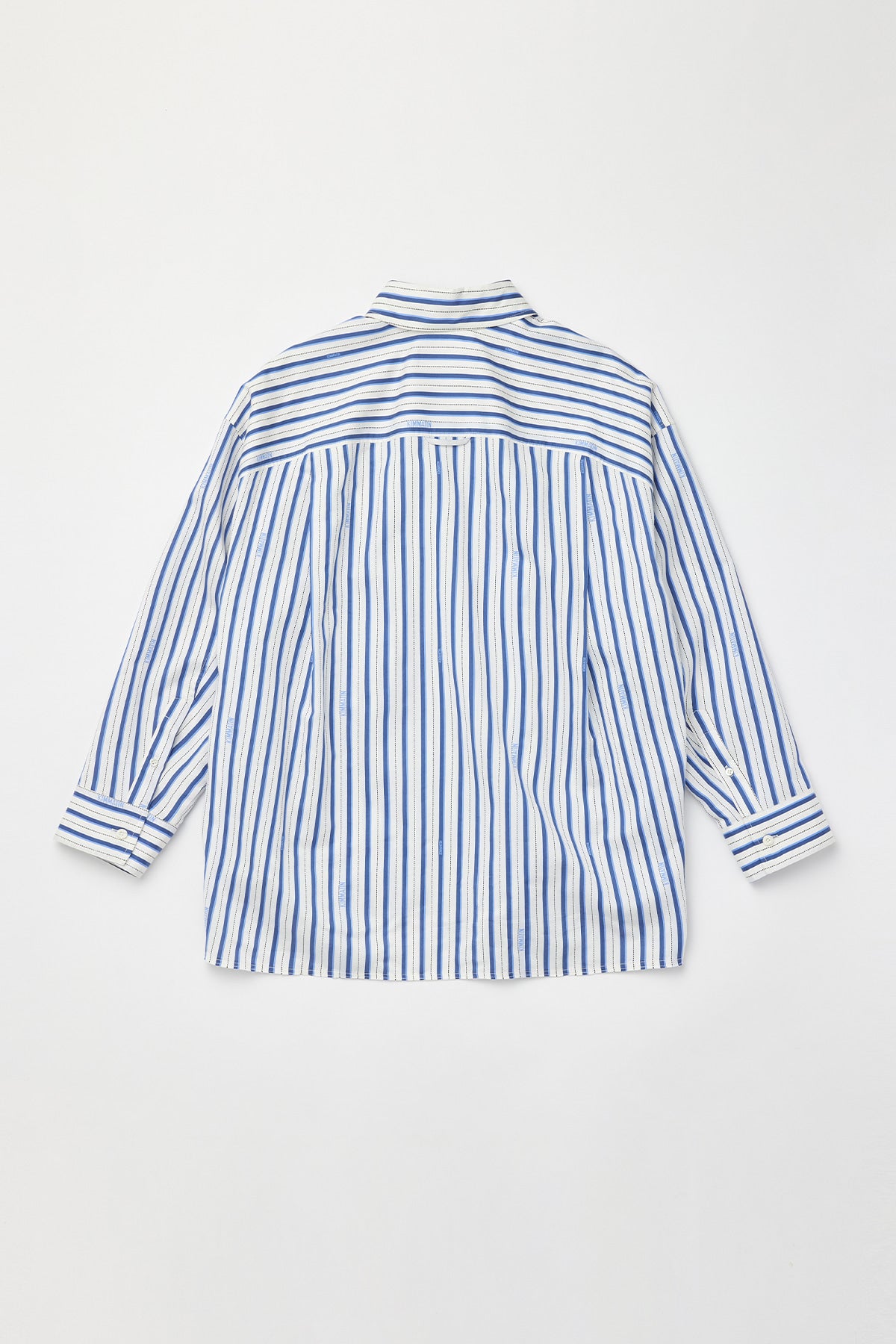 Matinkim Mini Label Pocket Stripe Shirt IN Blue