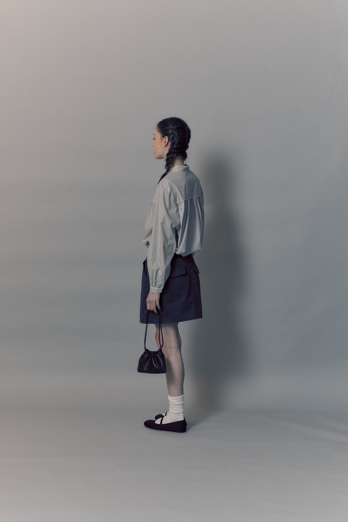 Nothing Written Sam mini skirt (Charcoal)