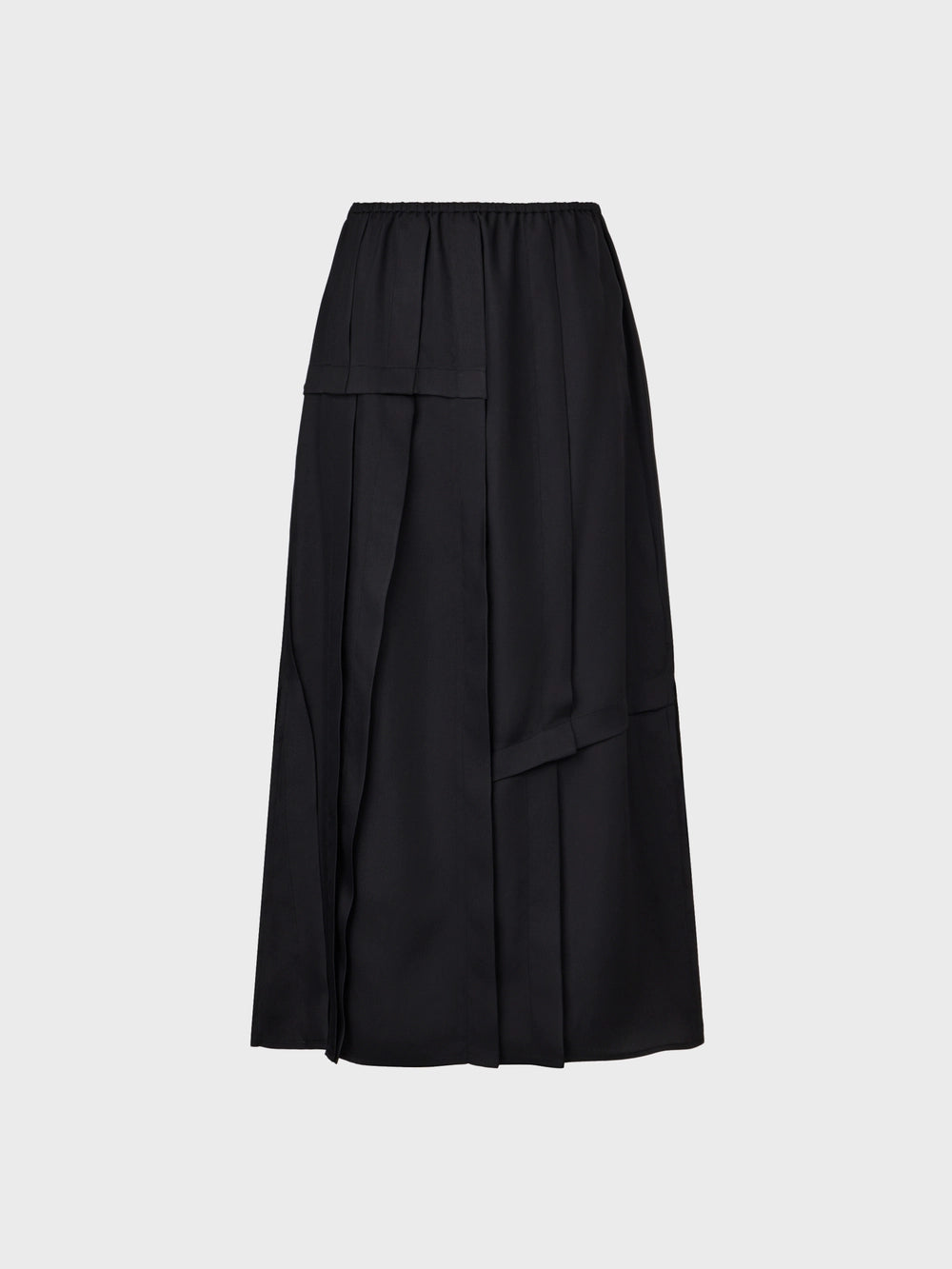 EENK Panel Detail Skirt - Black