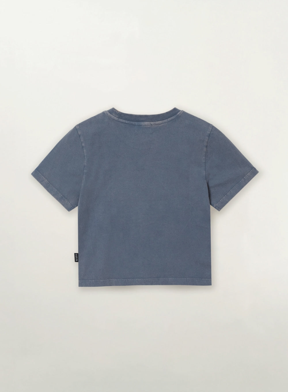 Satur (W) Citron Tree Washed T-shirt - Navy