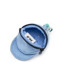 MLB Korea Basic Suede Ballcap Pouch Keyring