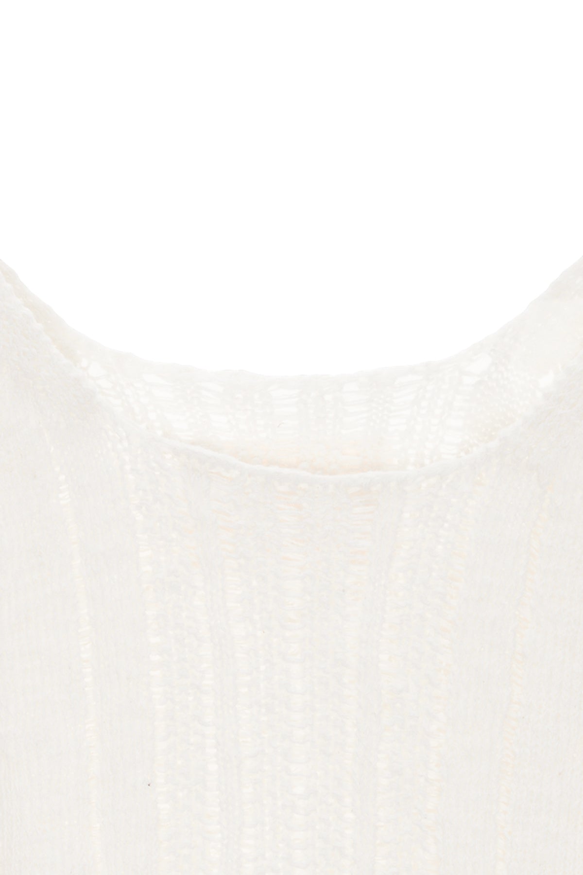 Matinkim Stripe Chunky Knit Dress IN Ivory