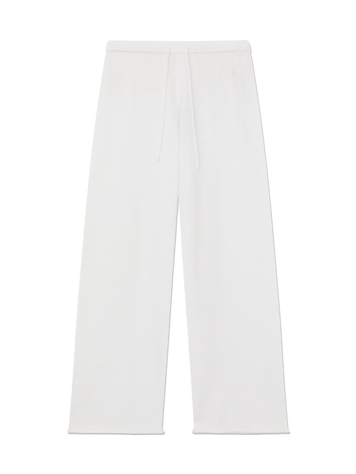 GLOWNY G Hug Knit Pants (White)