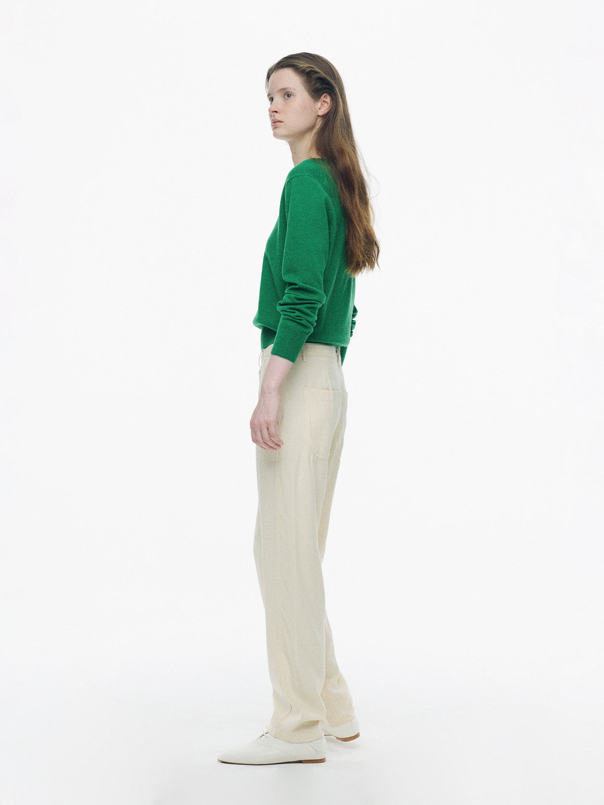 Nothing Written Minty v-neck pullover (Green)