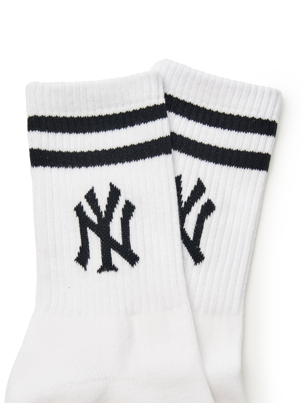 MLB Korea Big Logo Stripe Socks