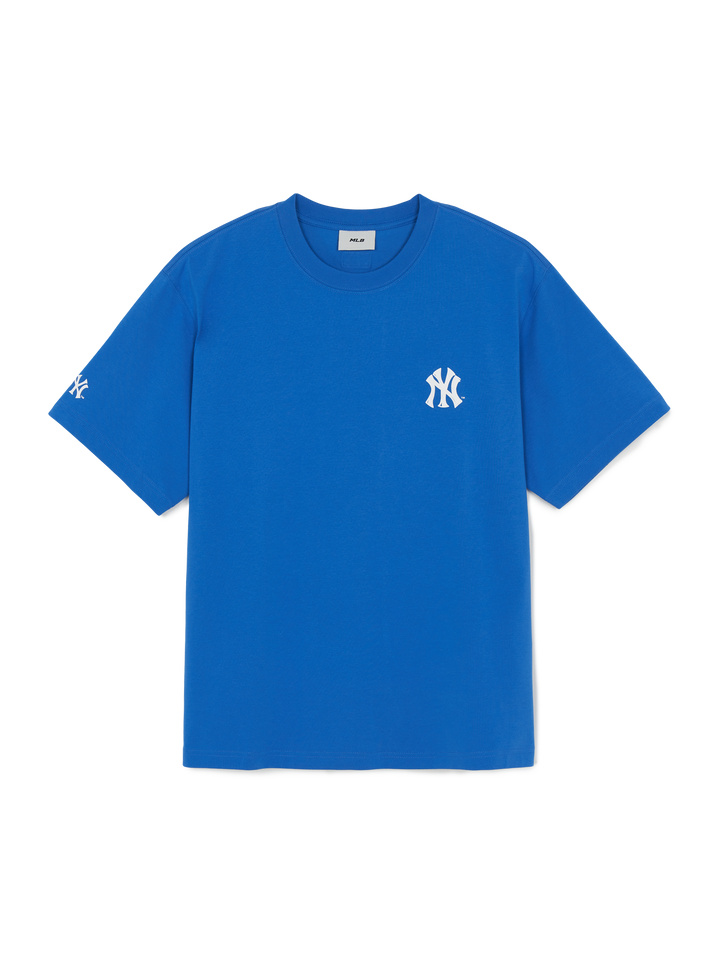 MLB Korea Basic Street Back Lettering Over Fit T-shirt