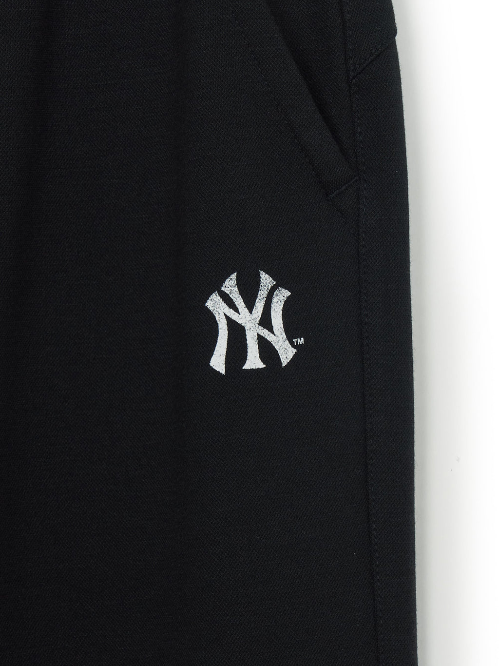 [mlb korea] Women's Basic Double Waisted Semi Wide Hip Pants