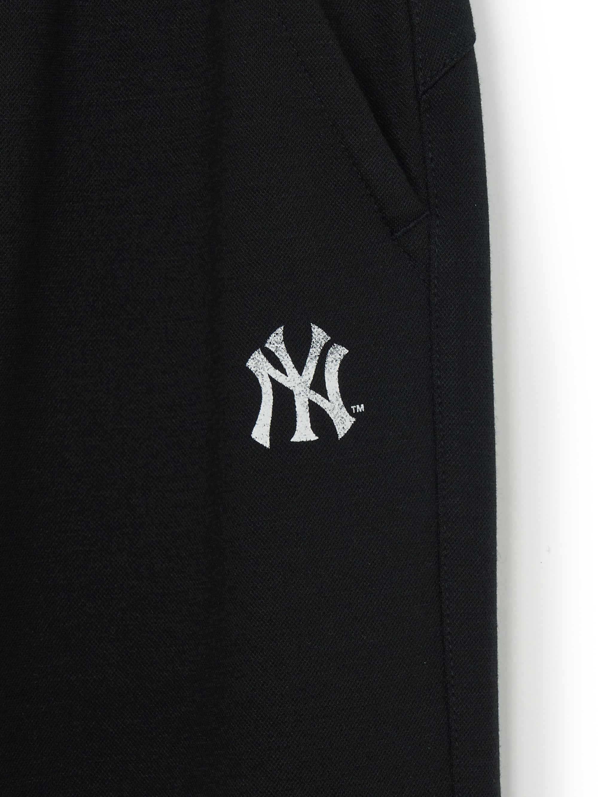 [mlb korea] Women's Basic Double Waisted Semi Wide Hip Pants