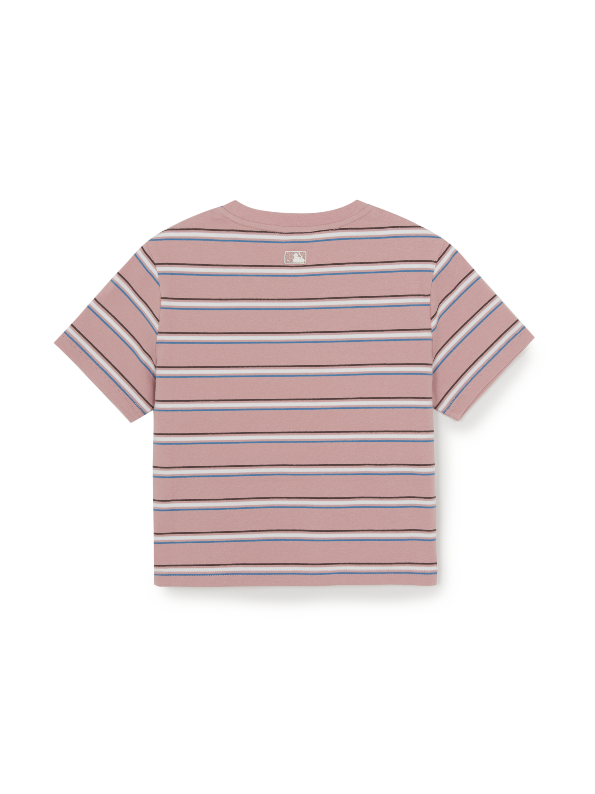 MLB Korea Women's Sportive Stripe Crop T-Shirts