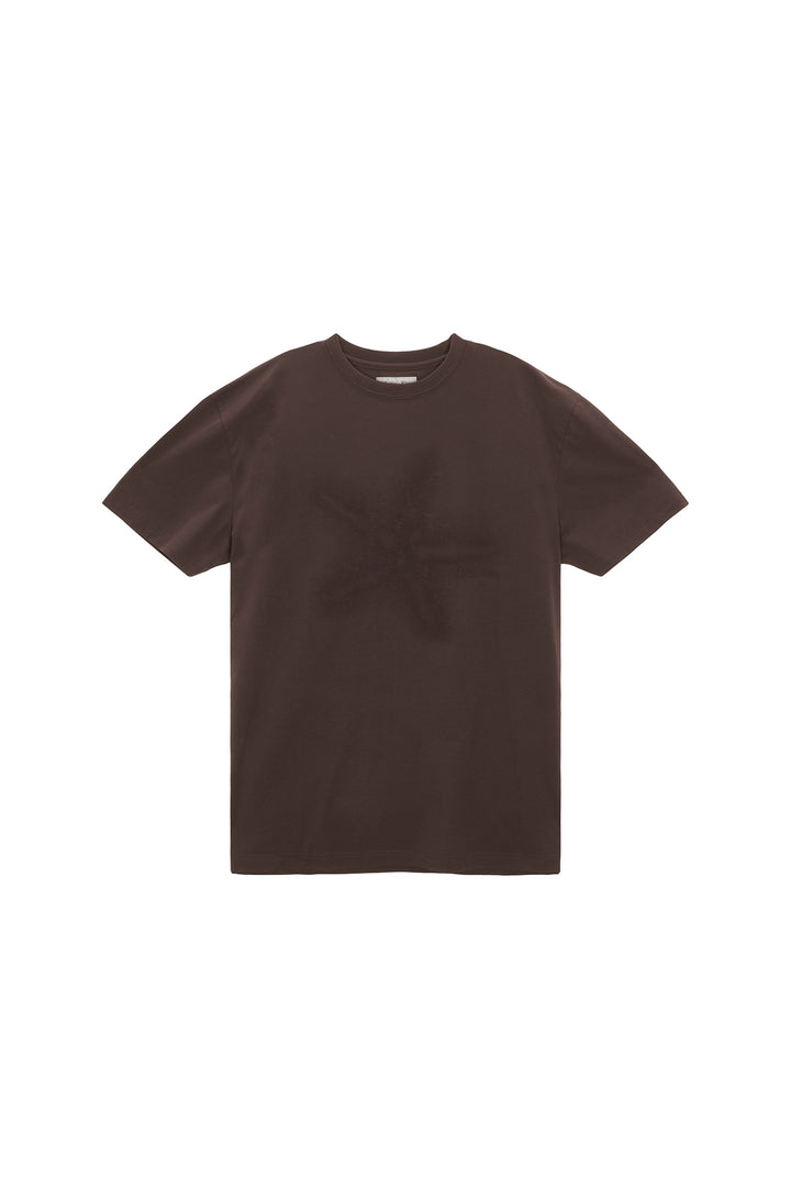 Matinkim Starfish Graphic Top IN Brown