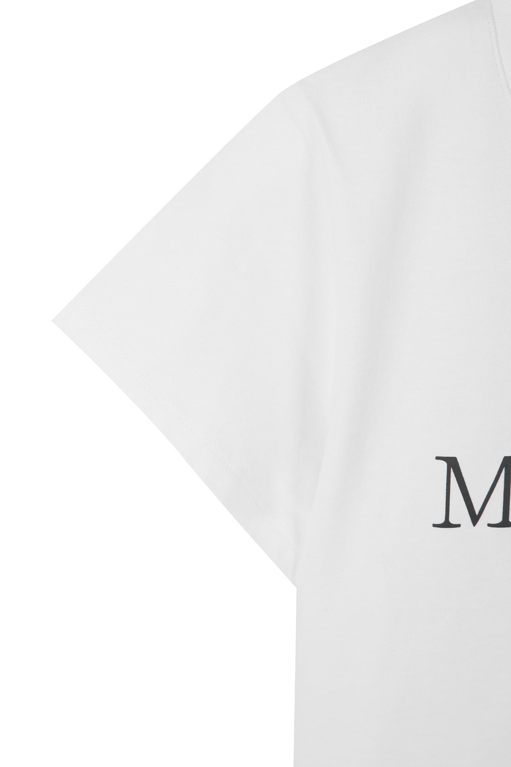 Matinkim Matin Kim Logo Crop Top IN White