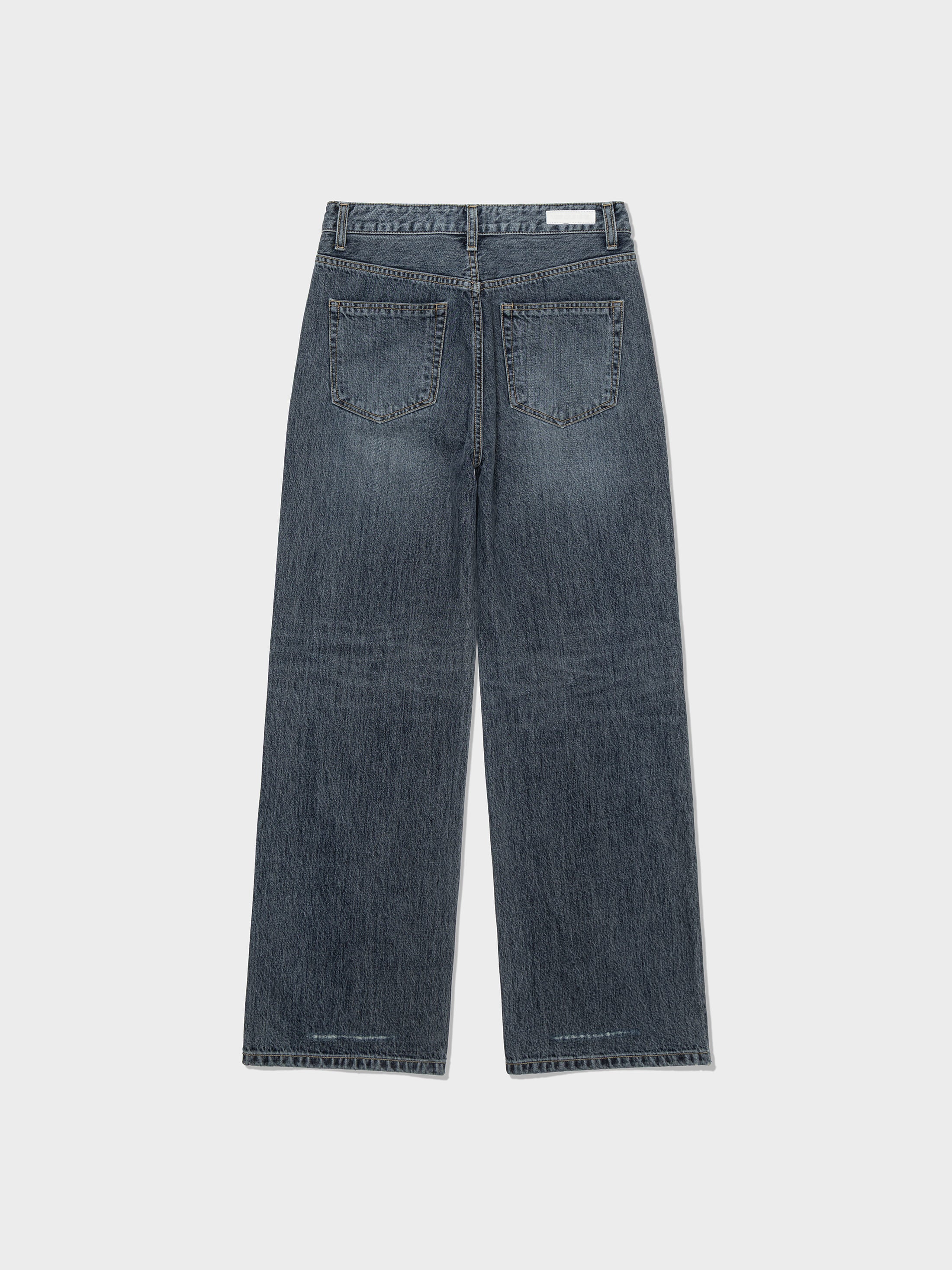 [Low Classic] Relaxed-Fit Jeans_Grey Blue