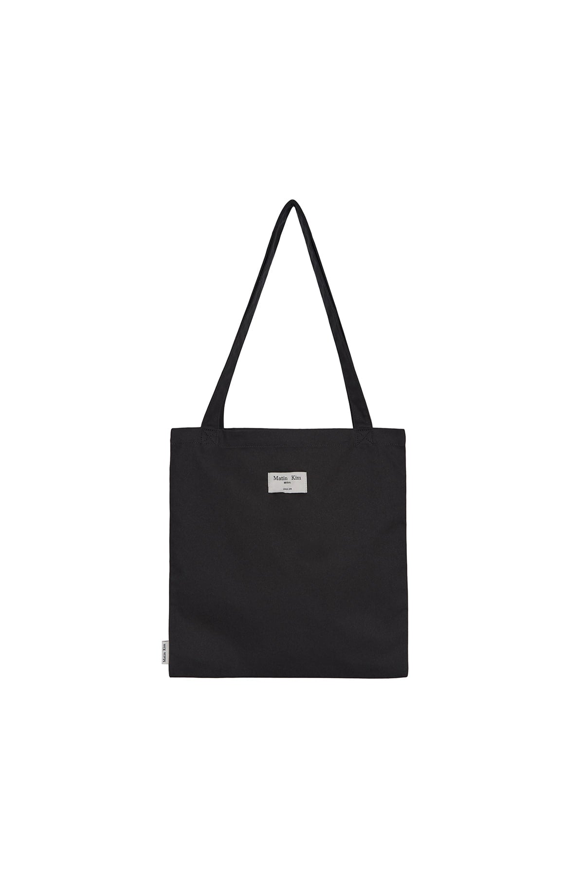 [matinkim] HANGEUL LOGO BIG ARCHIVE ECOBAG IN CHARCOAL