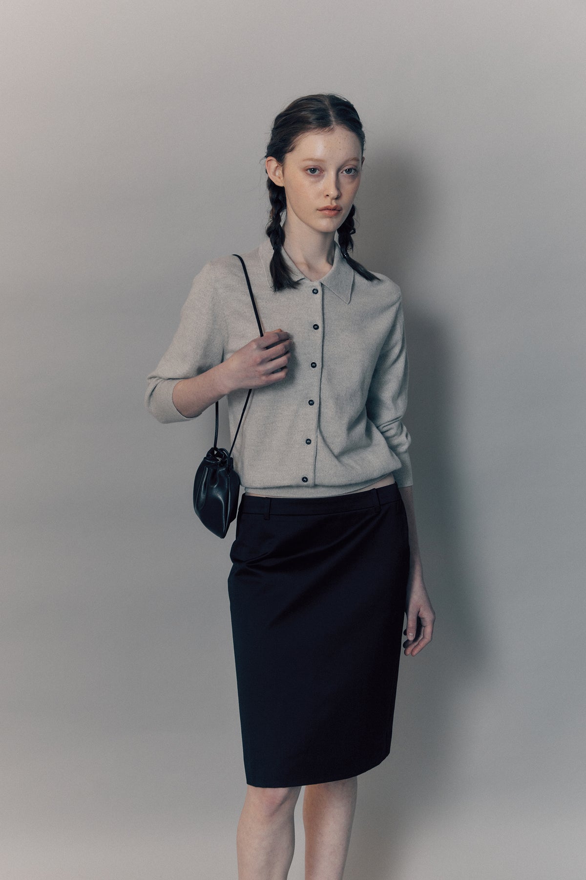 Nothing Written Nella strap mini bag (Black)