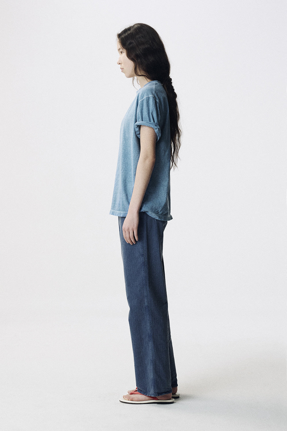 Nothing Written Sunwashed t-shirt (Washed blue)